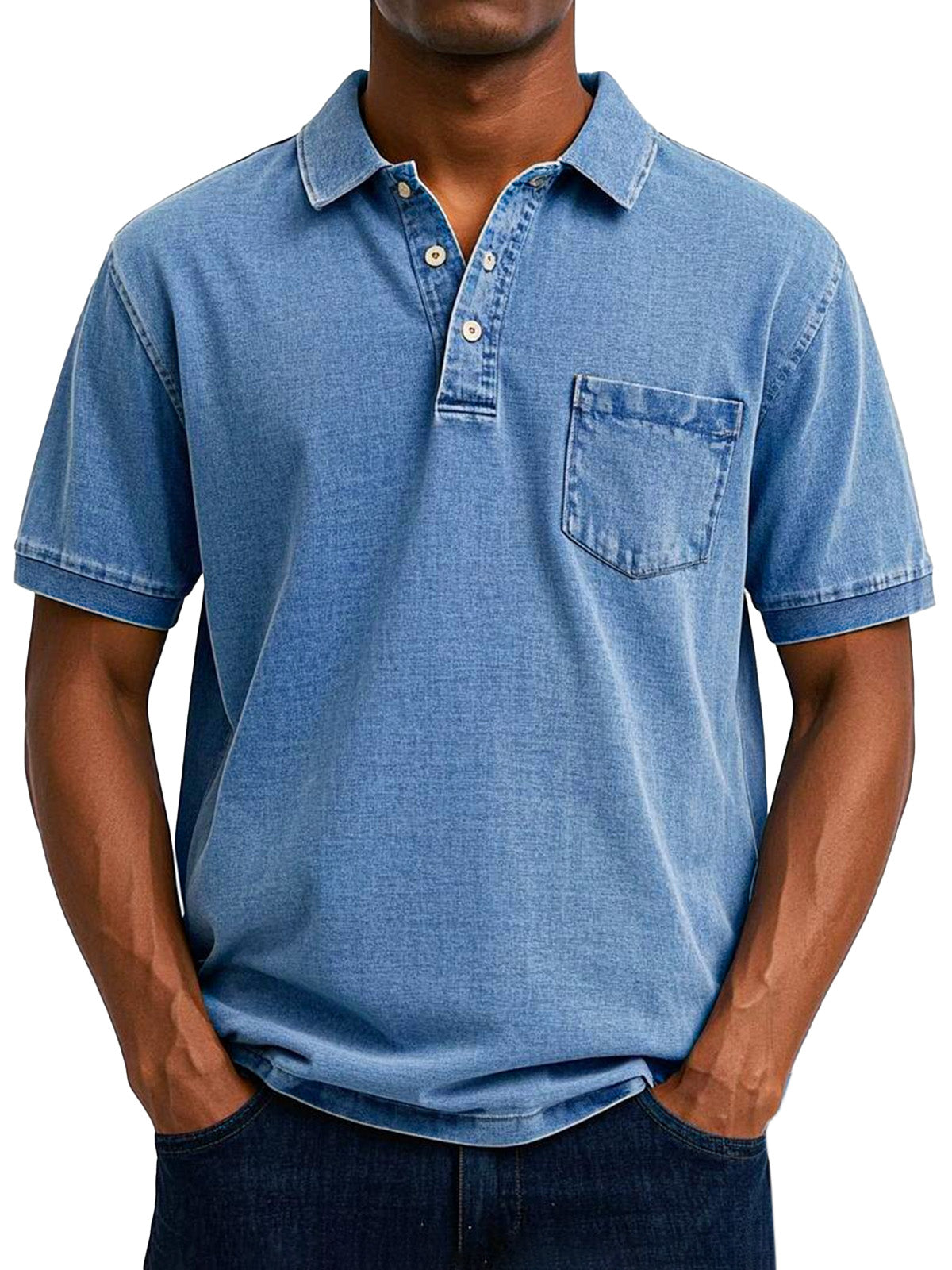 Preston | Men's Vintage Casual Polo Shirt — Relaxed Fit