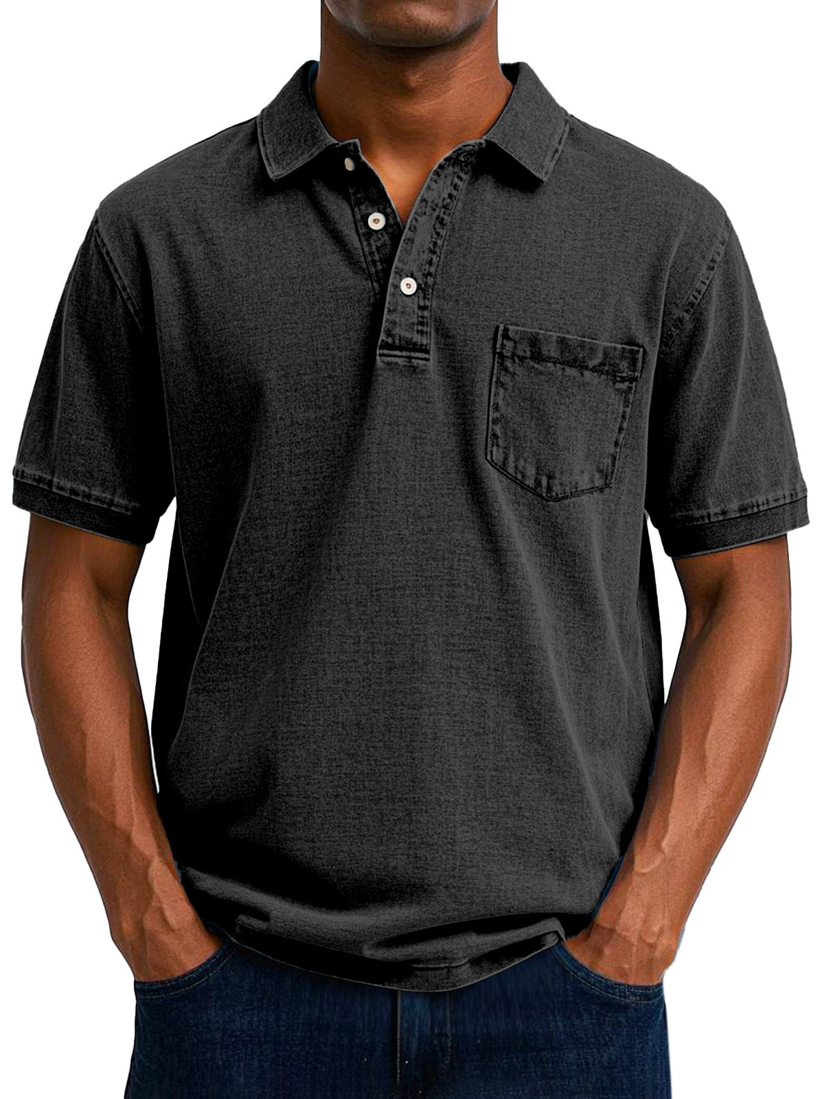 Preston | Men's Vintage Casual Polo Shirt — Relaxed Fit