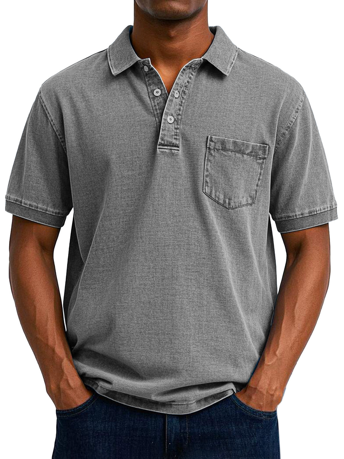 Preston | Men's Vintage Casual Polo Shirt — Relaxed Fit