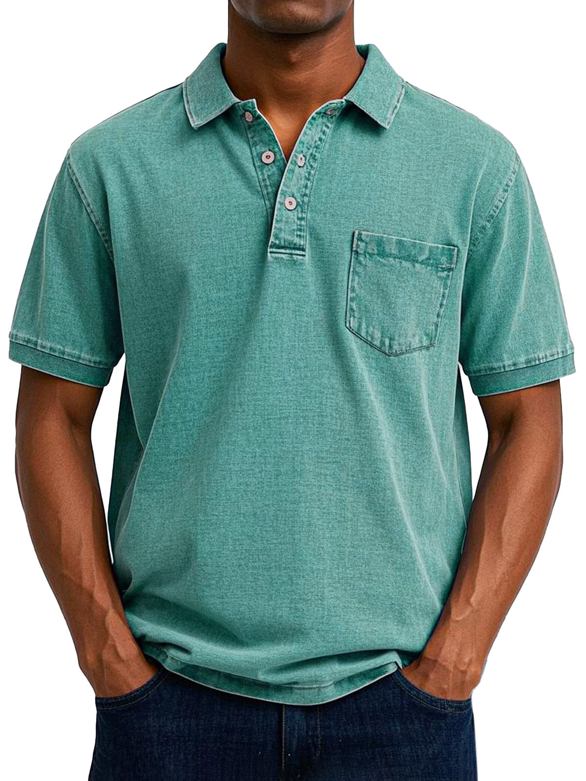 Preston | Men's Vintage Casual Polo Shirt — Relaxed Fit