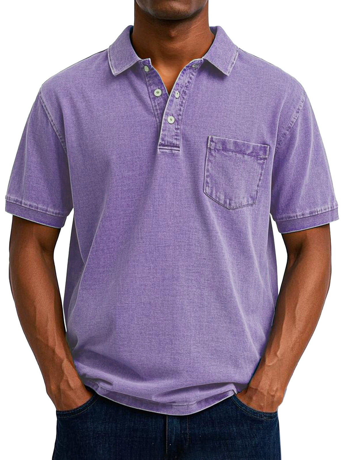 Preston | Men's Vintage Casual Polo Shirt — Relaxed Fit