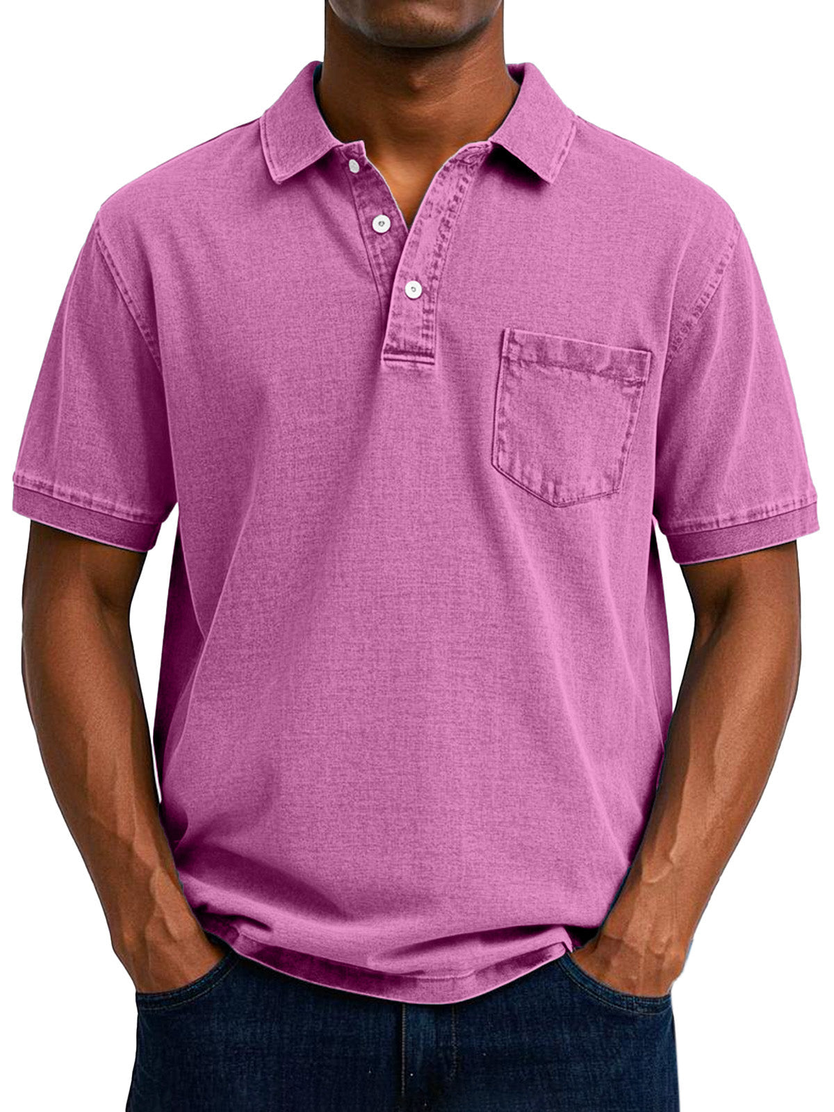 Preston | Men's Vintage Casual Polo Shirt — Relaxed Fit