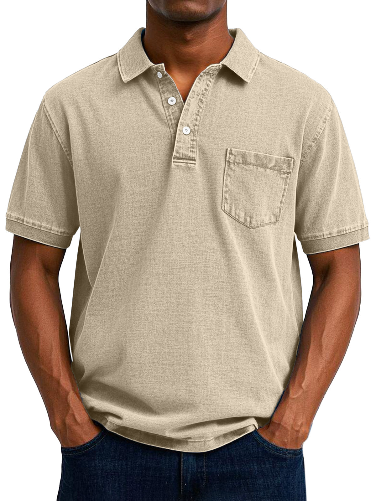 Preston | Men's Vintage Casual Polo Shirt — Relaxed Fit