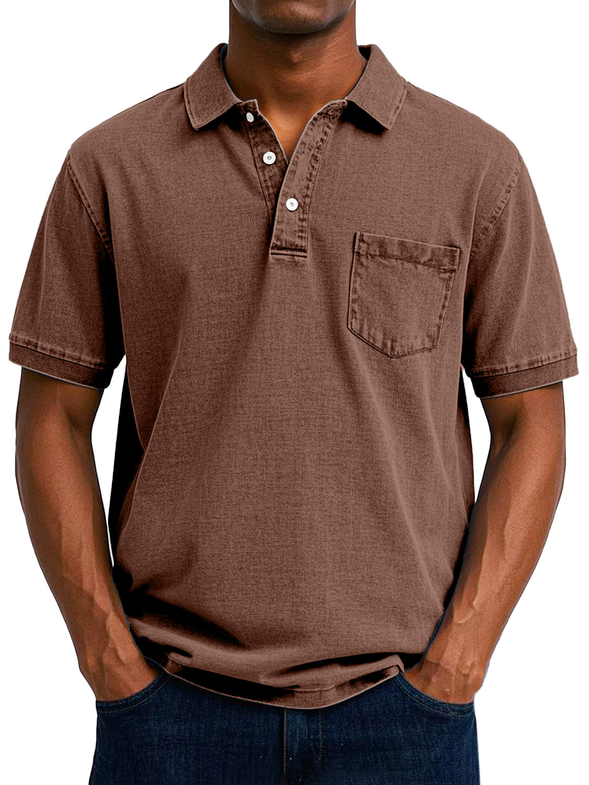 Preston | Men's Vintage Casual Polo Shirt — Relaxed Fit