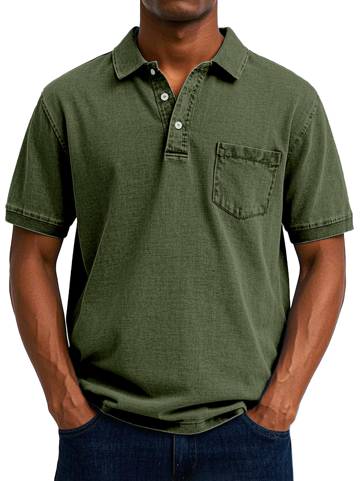 Preston | Men's Vintage Casual Polo Shirt — Relaxed Fit