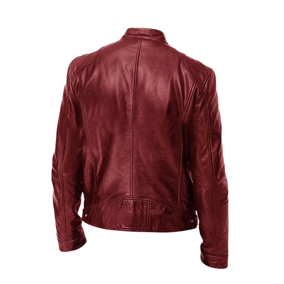 Harlan | Classic Leather Jacket