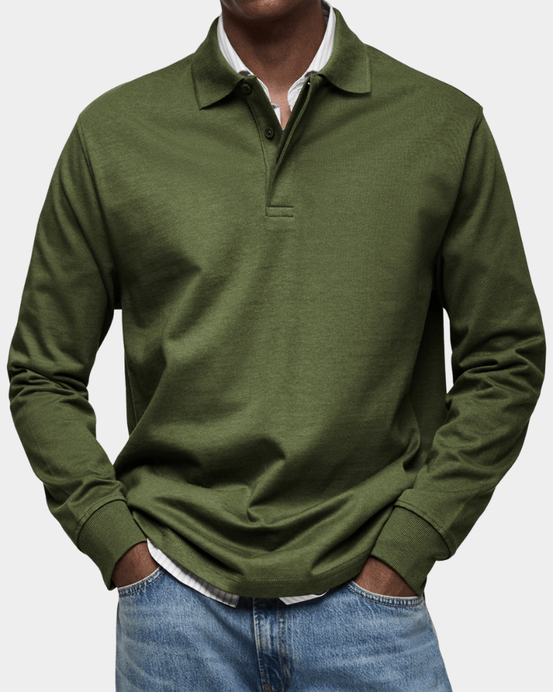 Todd | Breathable Cotton Long Sleeve Shirt