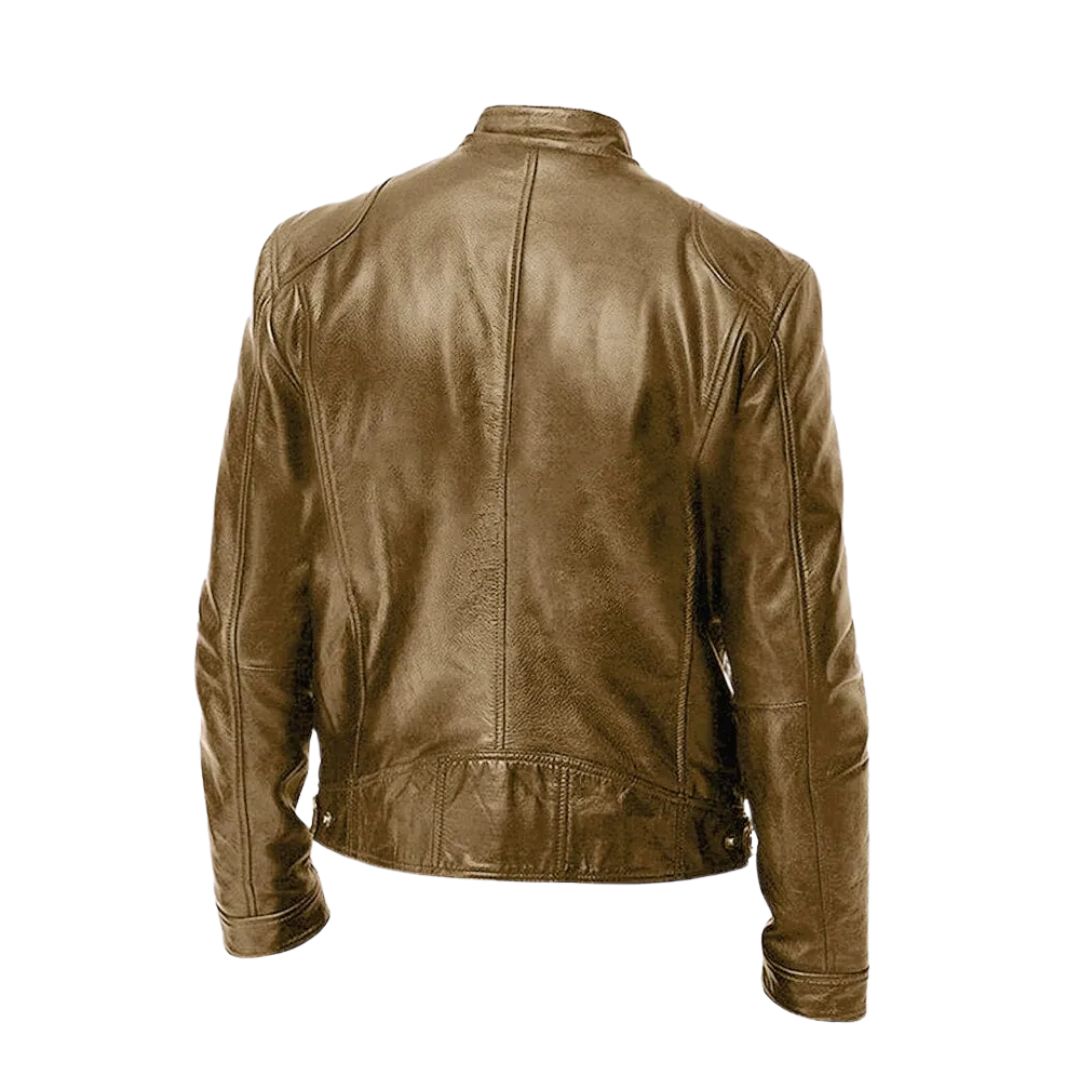 Harlan | Classic Leather Jacket