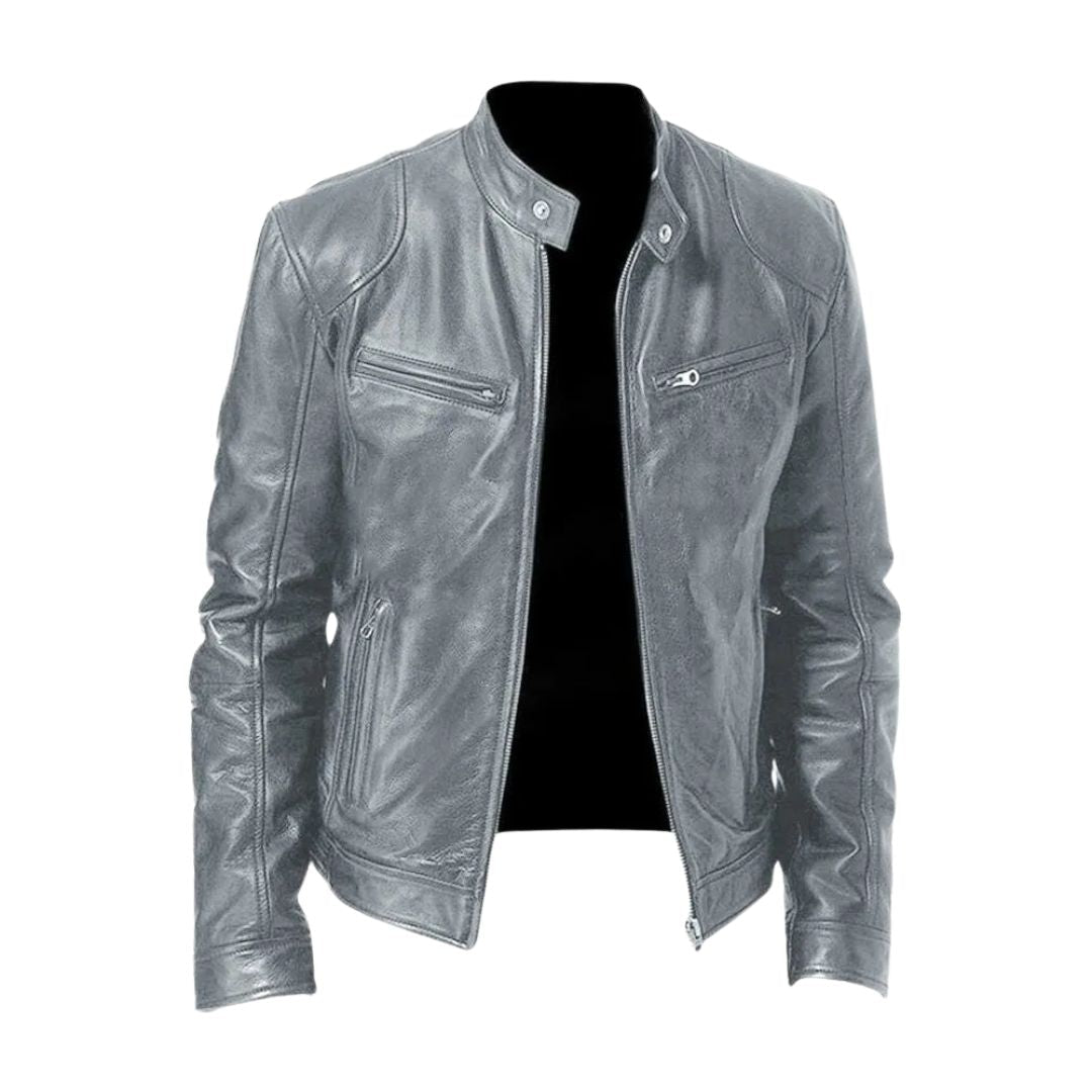Harlan | Classic Leather Jacket