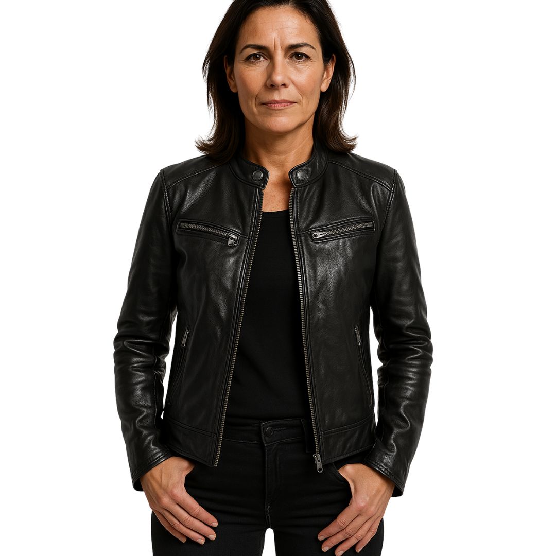 Harlan | Classic Leather Jacket