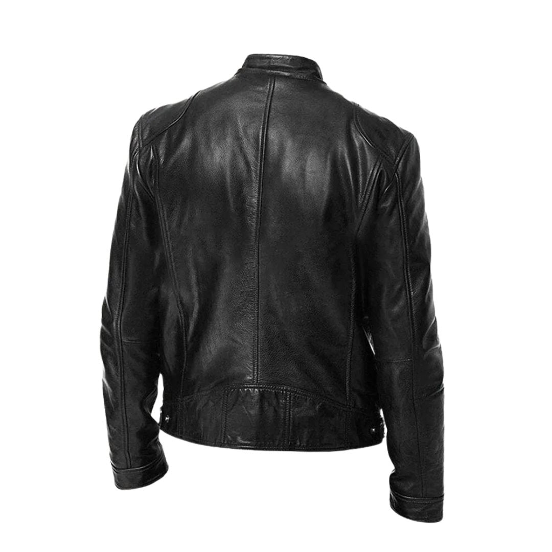 Harlan | Classic Leather Jacket