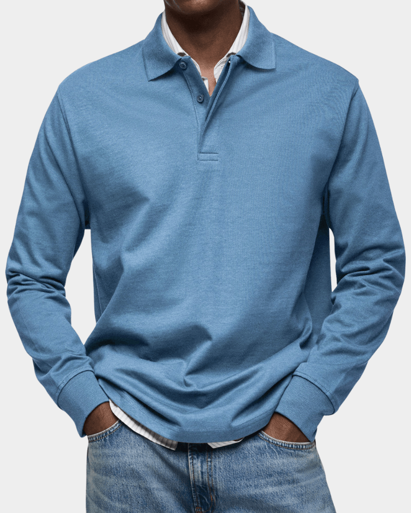 Todd | Breathable Cotton Long Sleeve Shirt