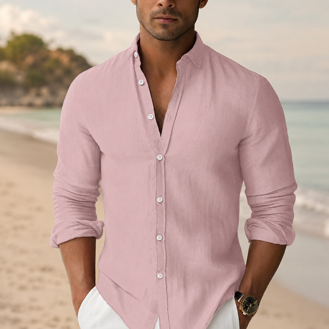 Norman | Men's Casual Button-Up Summer Shirt — Relaxed