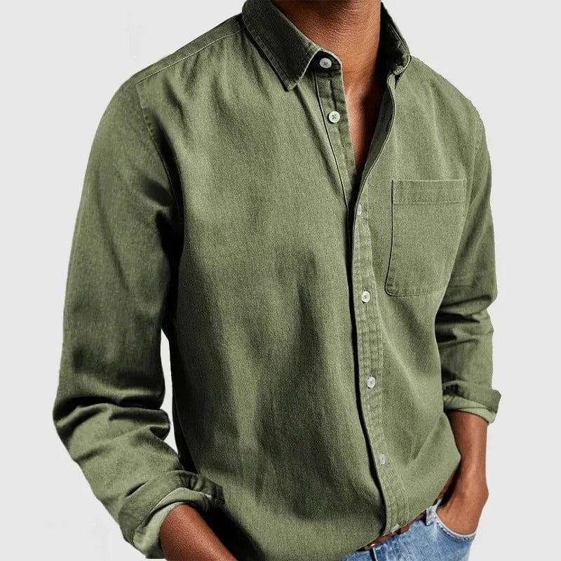 Caleb | Classic Button-Up Shirt, Versatile Fit