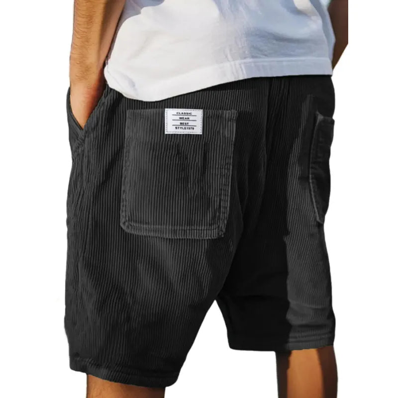 Owen | Men's Relaxed Casual Shorts — Textured Style