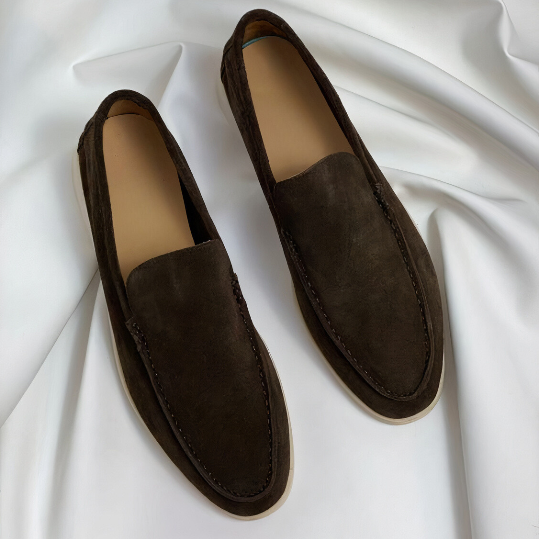 Aaron | Vintage-Inspired Slip-On Loafers for Smart Casual Wear