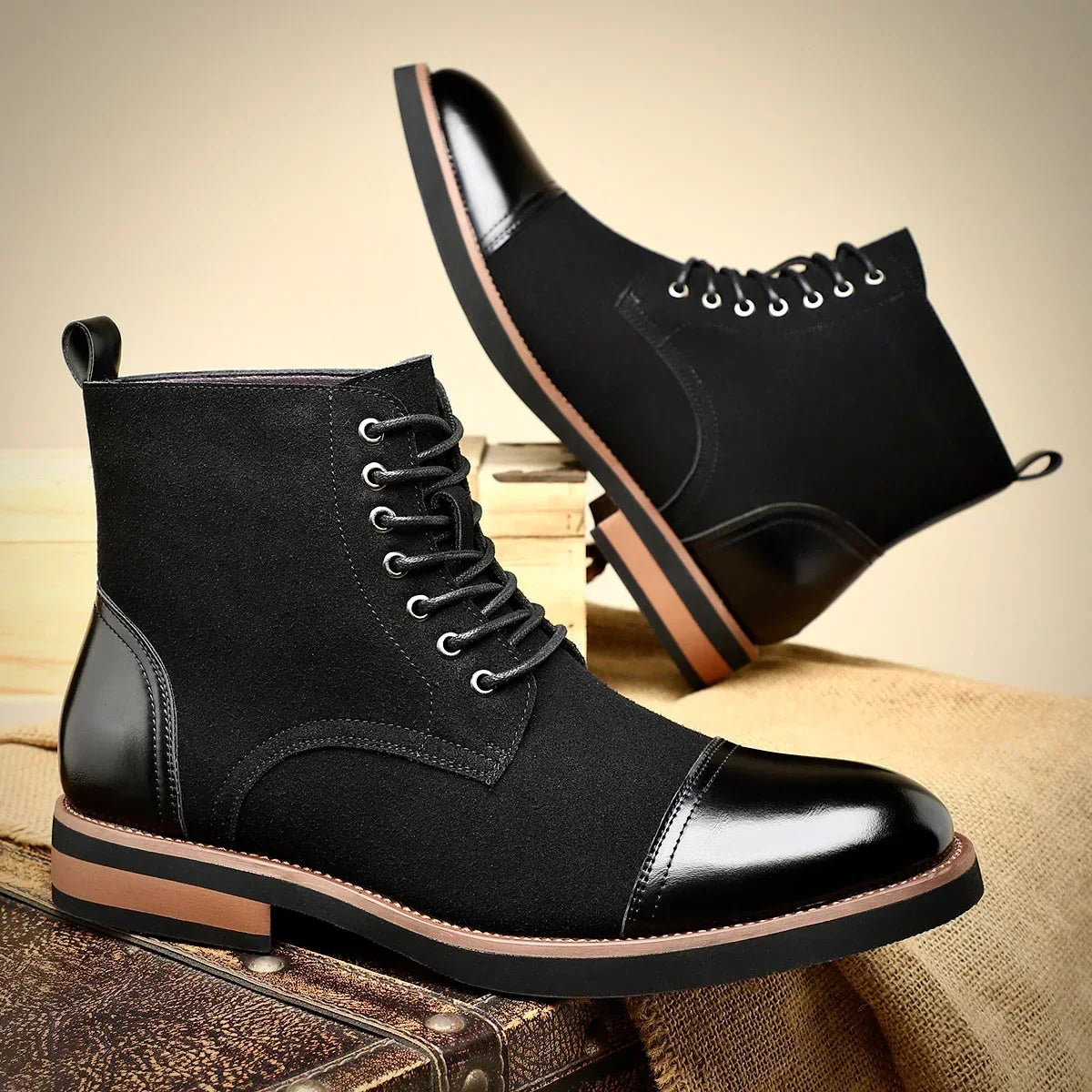 Forrest | Oxford Shoes with Stacked Sole