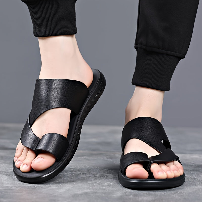 Cosimo | Men's Cross-Strap Leather Sandal