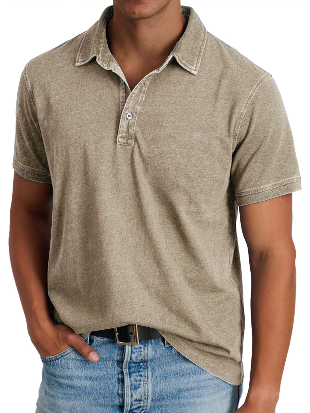 Frank | Men's Relaxed Polo Shirt — Refined Heritage Style