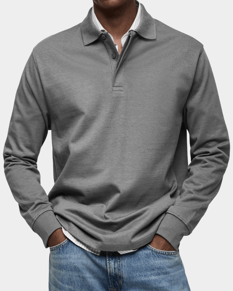 Todd | Breathable Cotton Long Sleeve Shirt