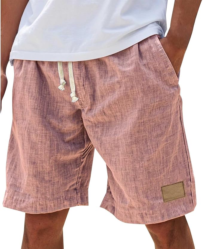 Luke | Men's Relaxed Casual Lace Shorts for Summer