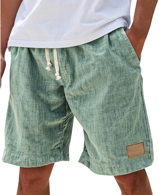 Luke | Men's Relaxed Casual Lace Shorts for Summer