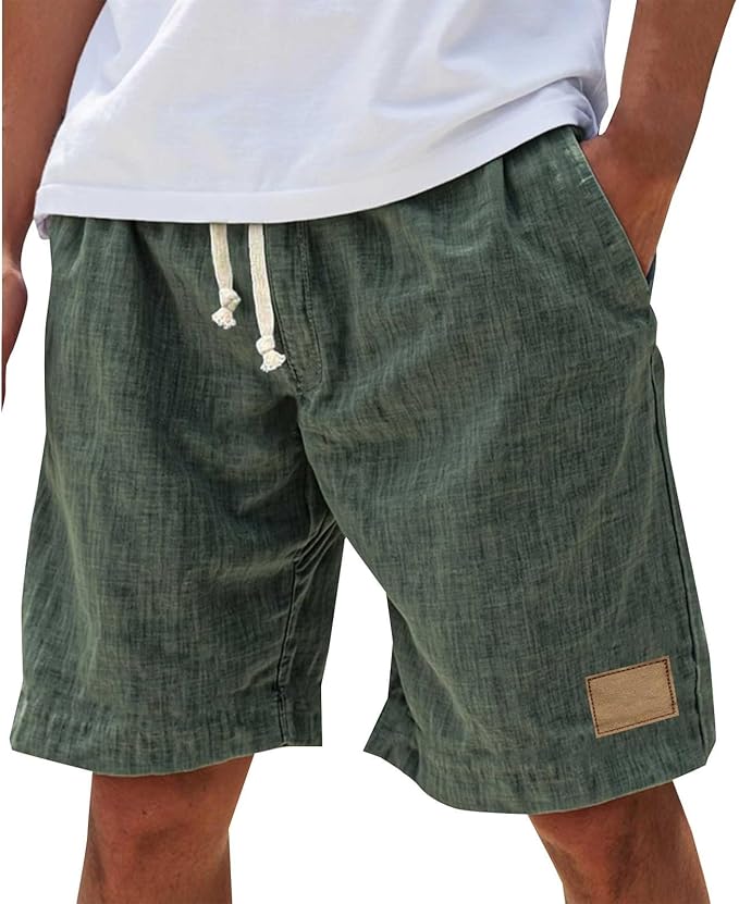 Luke | Men's Relaxed Casual Lace Shorts for Summer