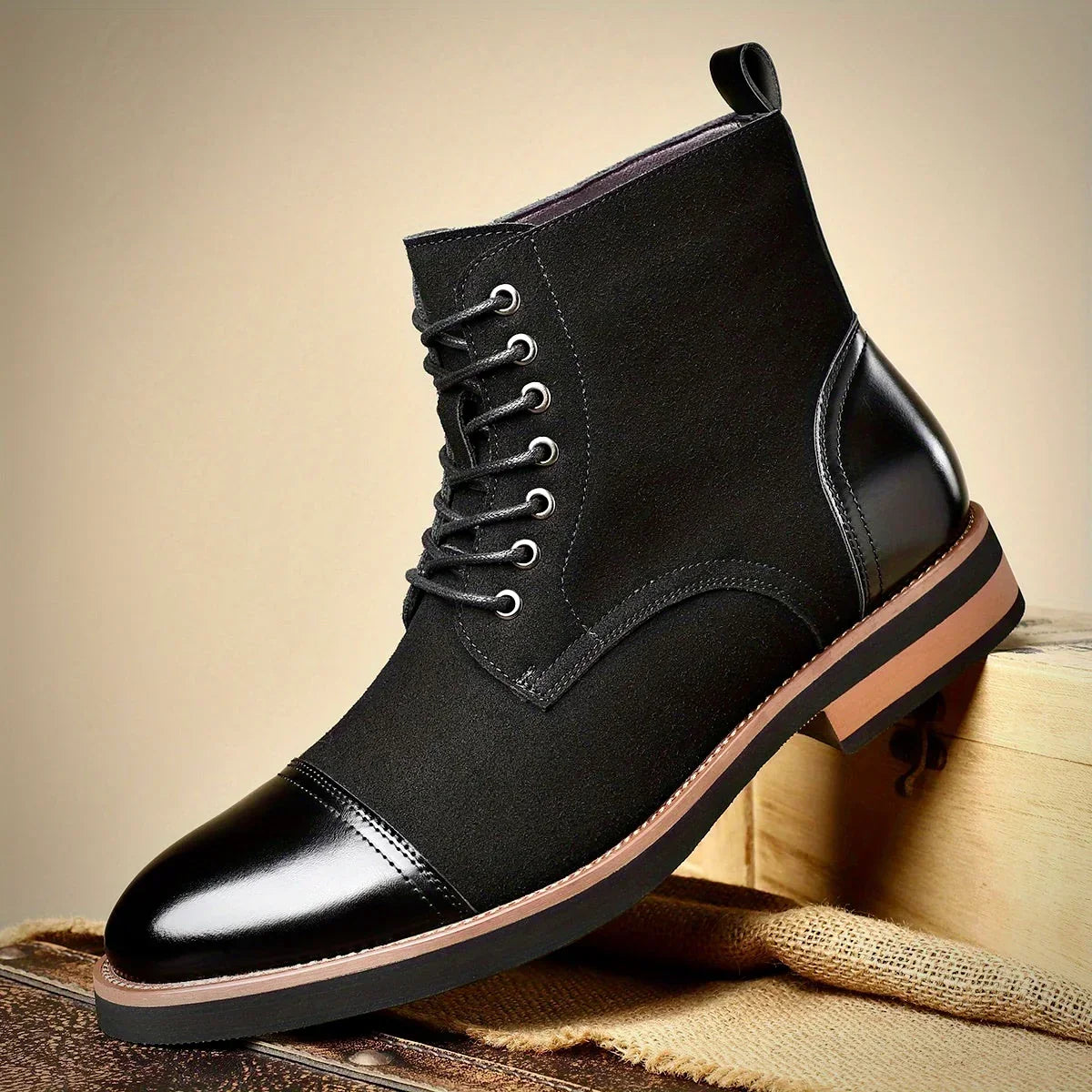 Forrest | Oxford Shoes with Stacked Sole