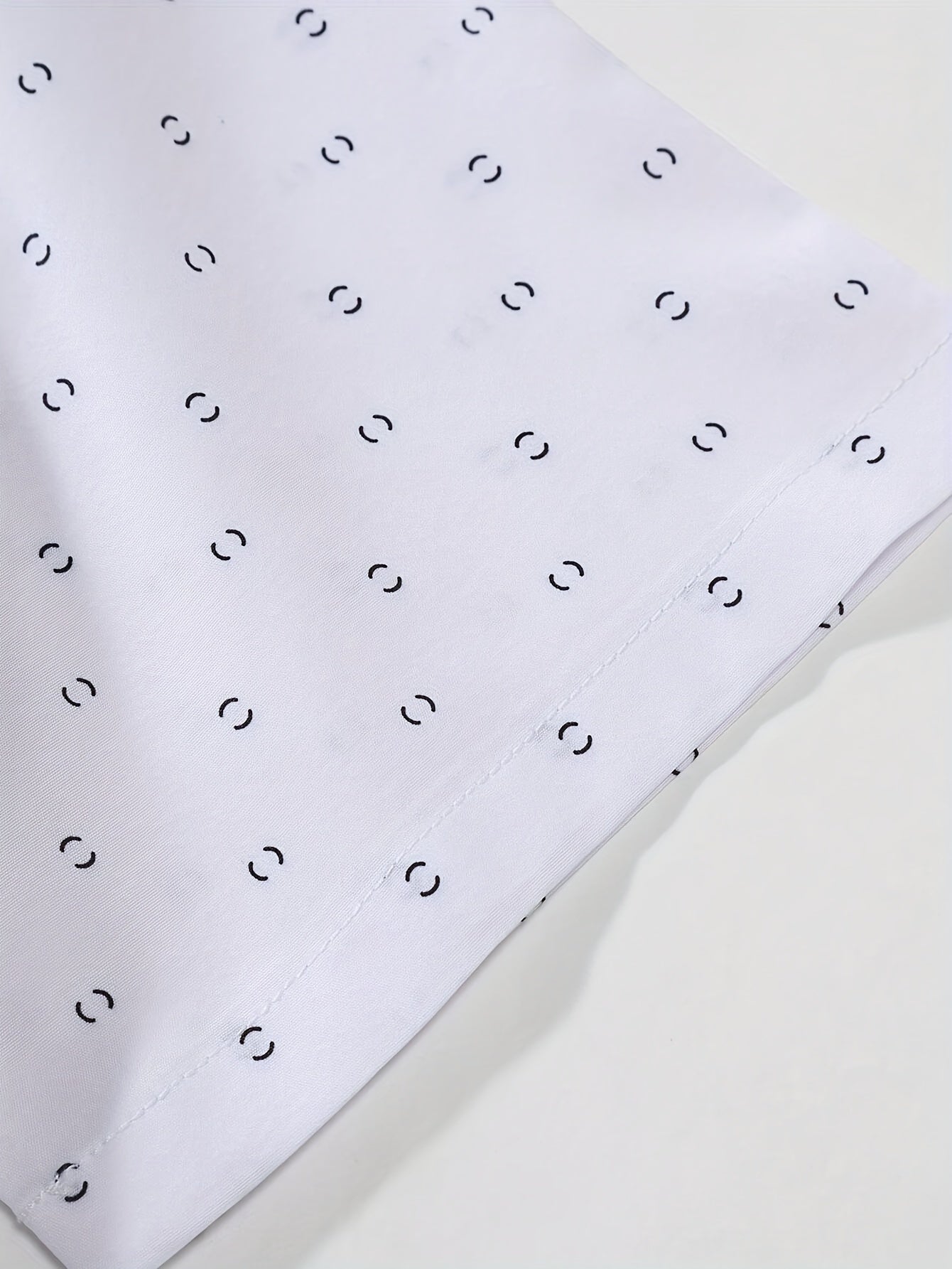 Aaron | Printed Short Sleeve Shirt for Tailored Summer Style