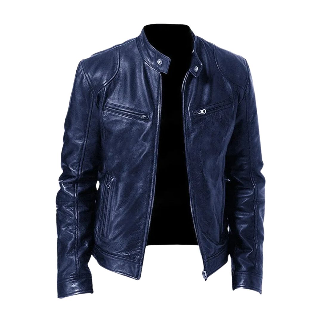 Harlan | Classic Leather Jacket