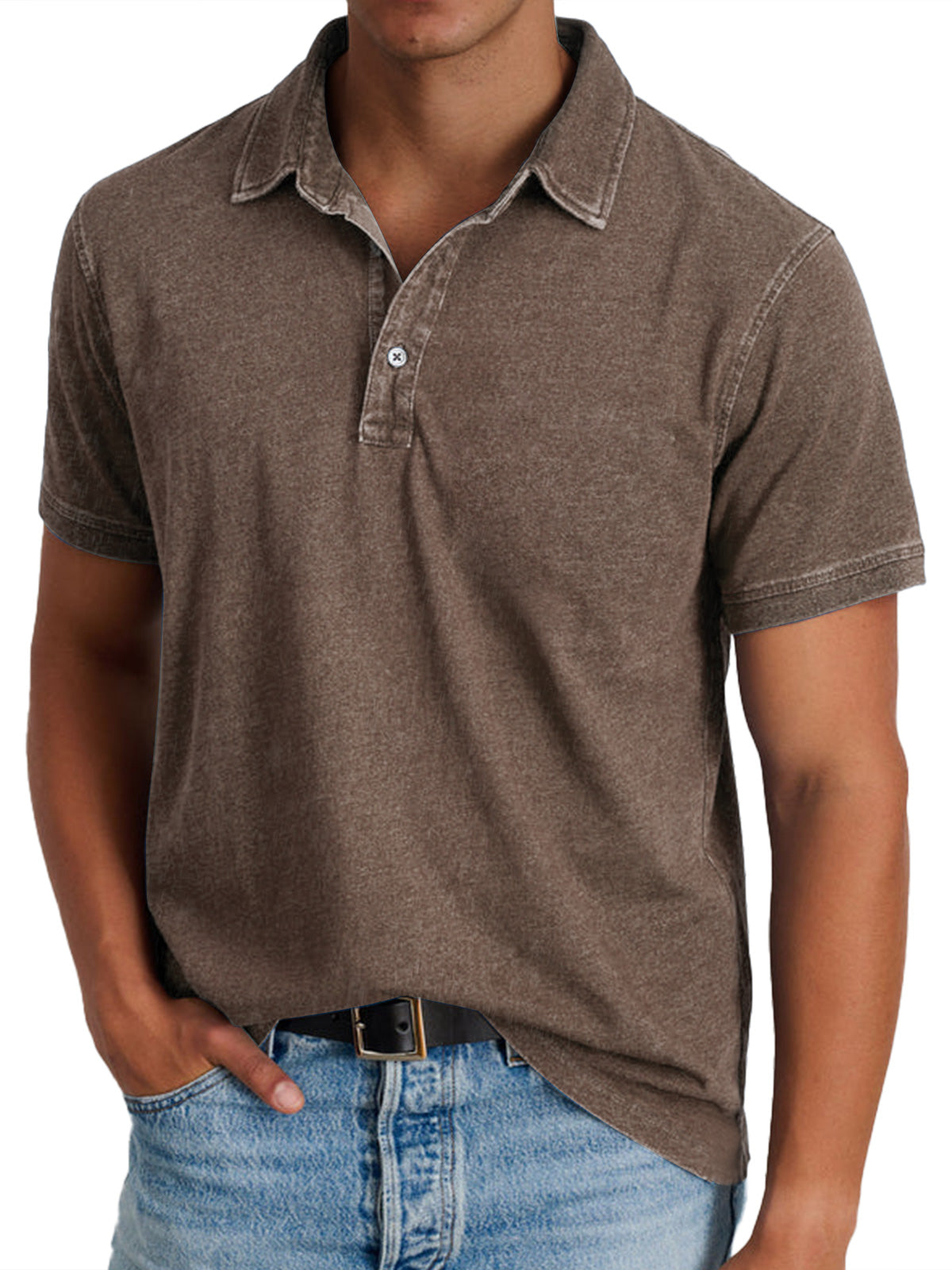 Frank | Men's Relaxed Polo Shirt — Refined Heritage Style