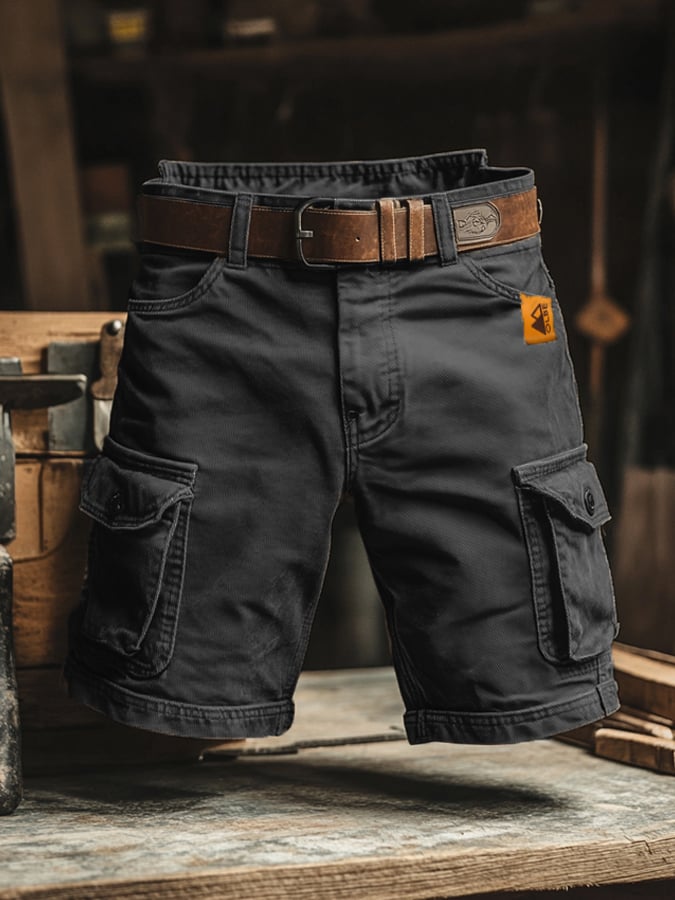 Adam | Relaxed-Fit Vintage Cargo Pants with Pockets