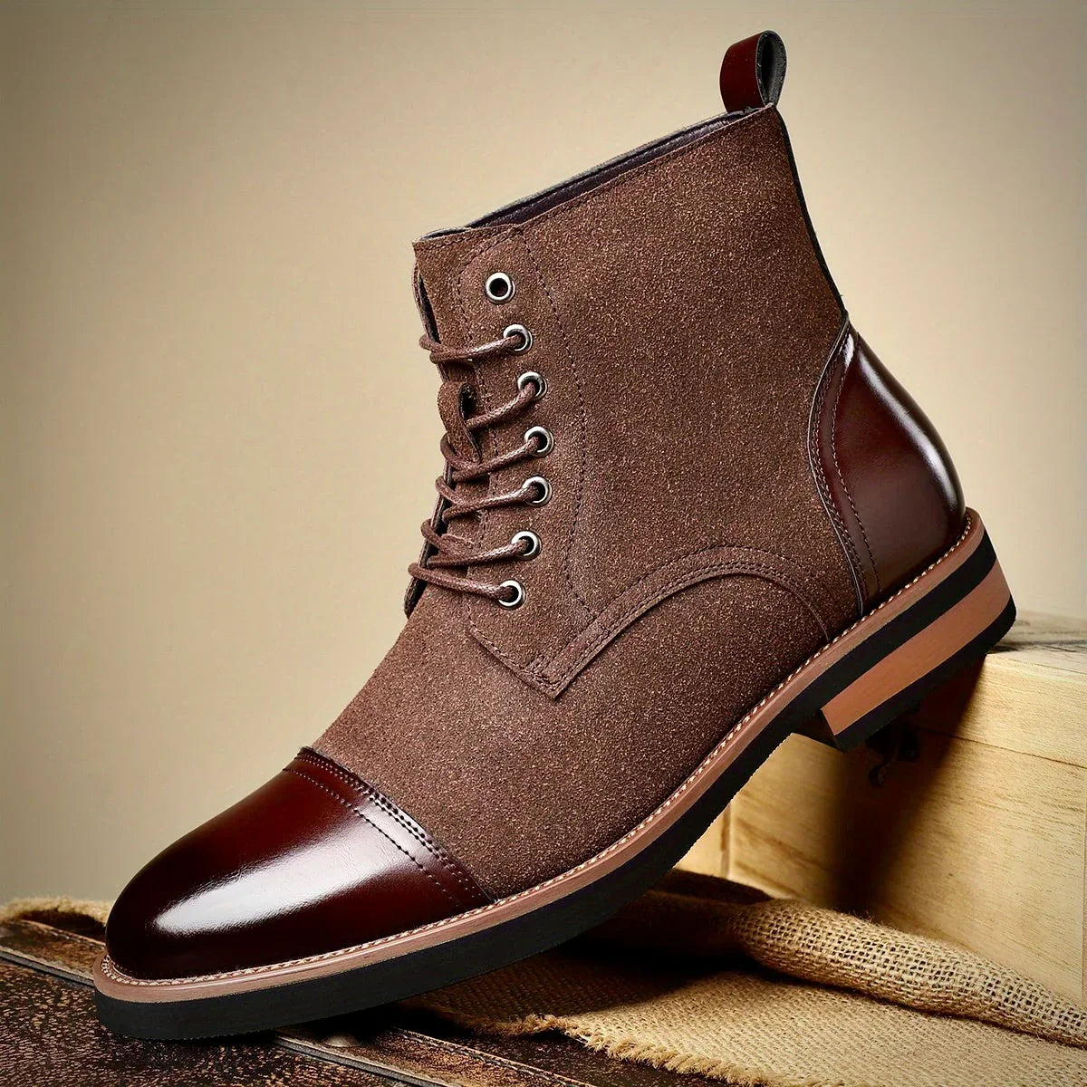 Forrest | Oxford Shoes with Stacked Sole