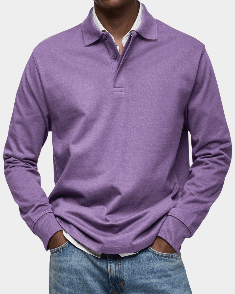 Todd | Breathable Cotton Long Sleeve Shirt