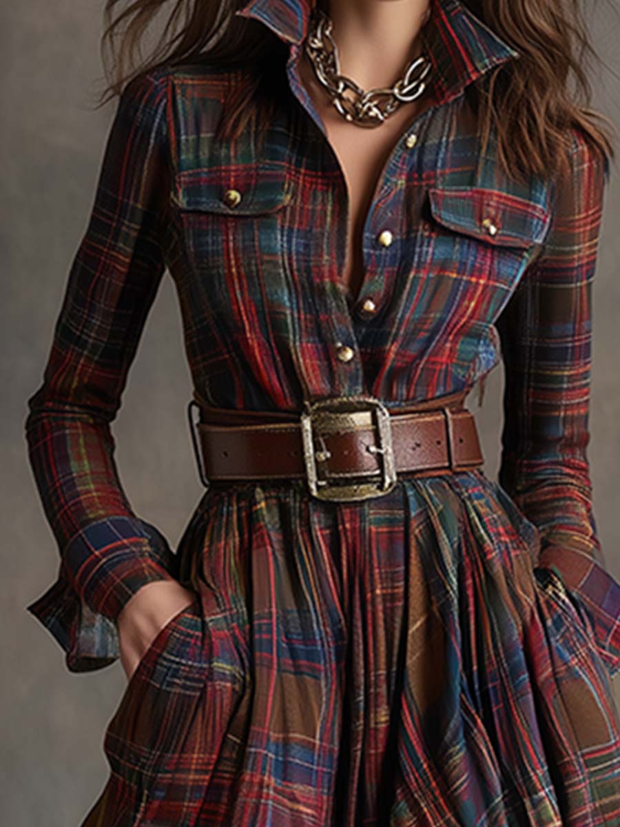 Jacqueline | Classic Button-Up Shirt Dress