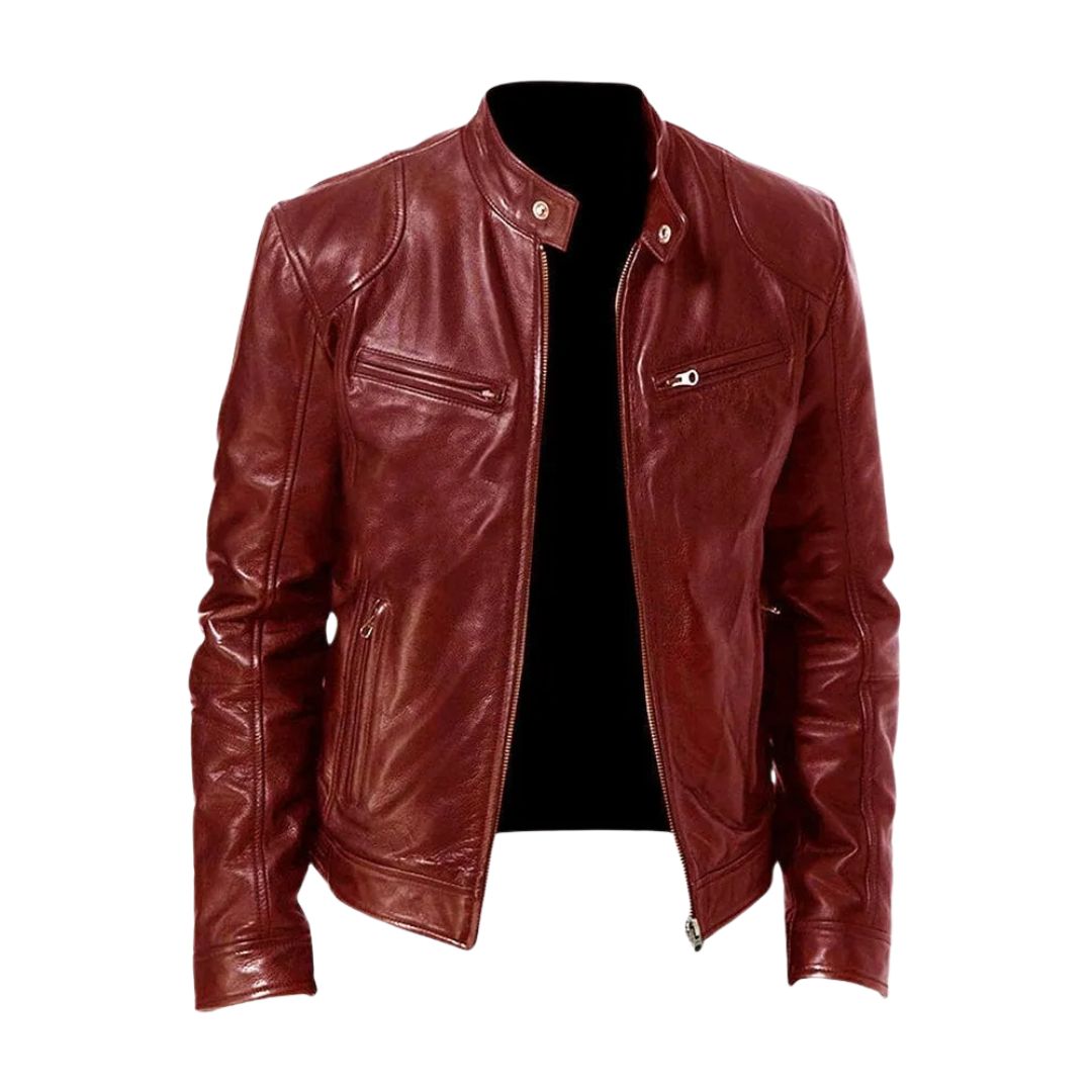 Harlan | Classic Leather Jacket