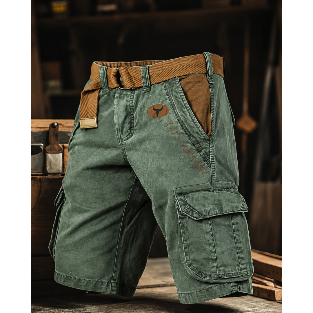 Danny | Men's Cargo Shorts with 6 Utility Pockets