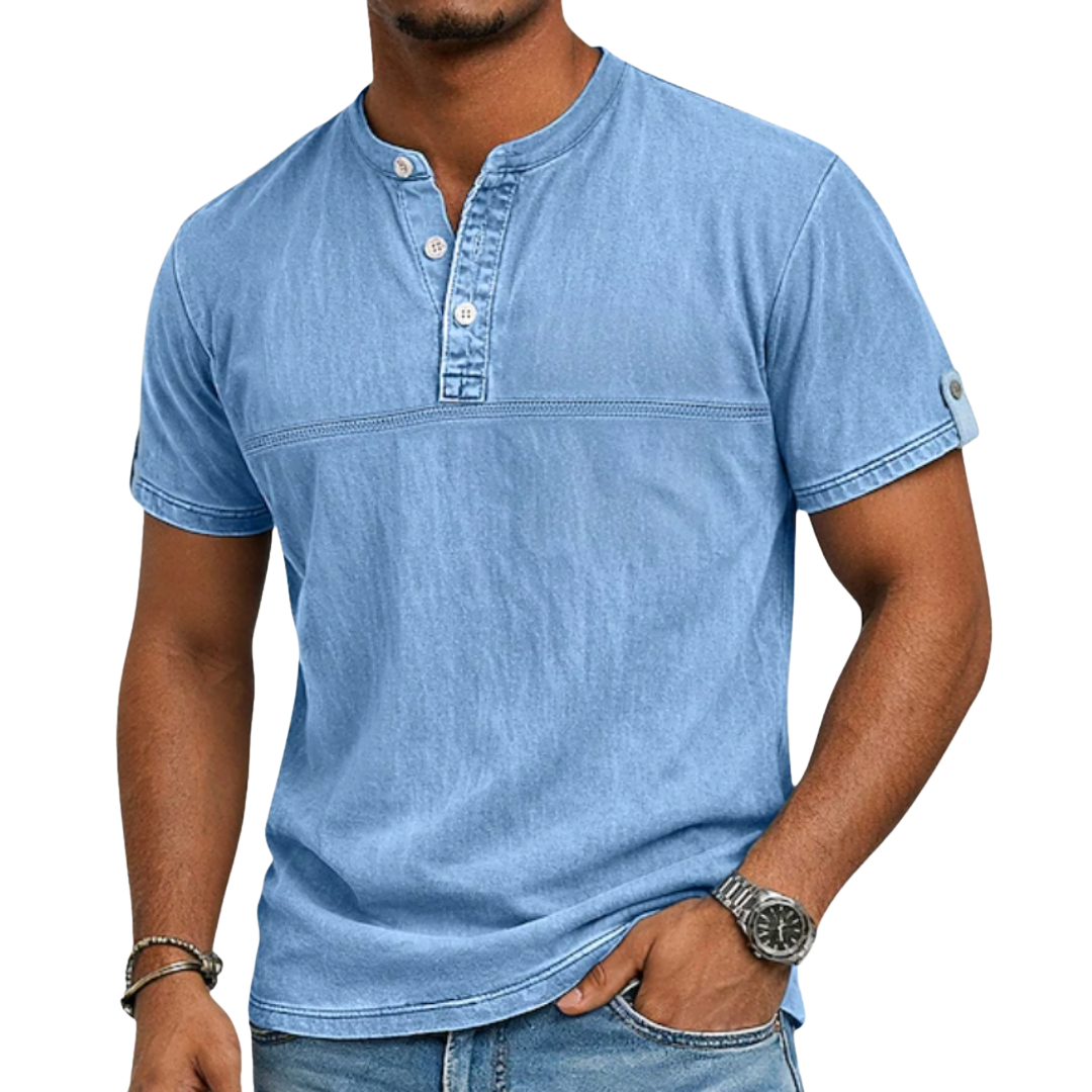 Dean | Vintage Henley T-Shirt
