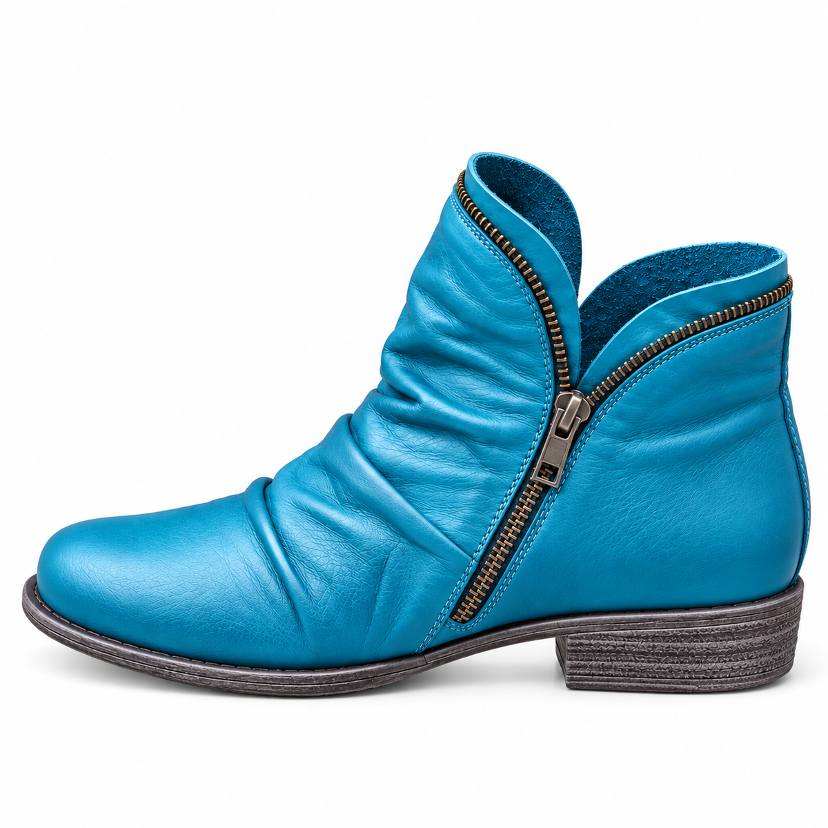 Tabitha | Side-Zip Slouch Booties