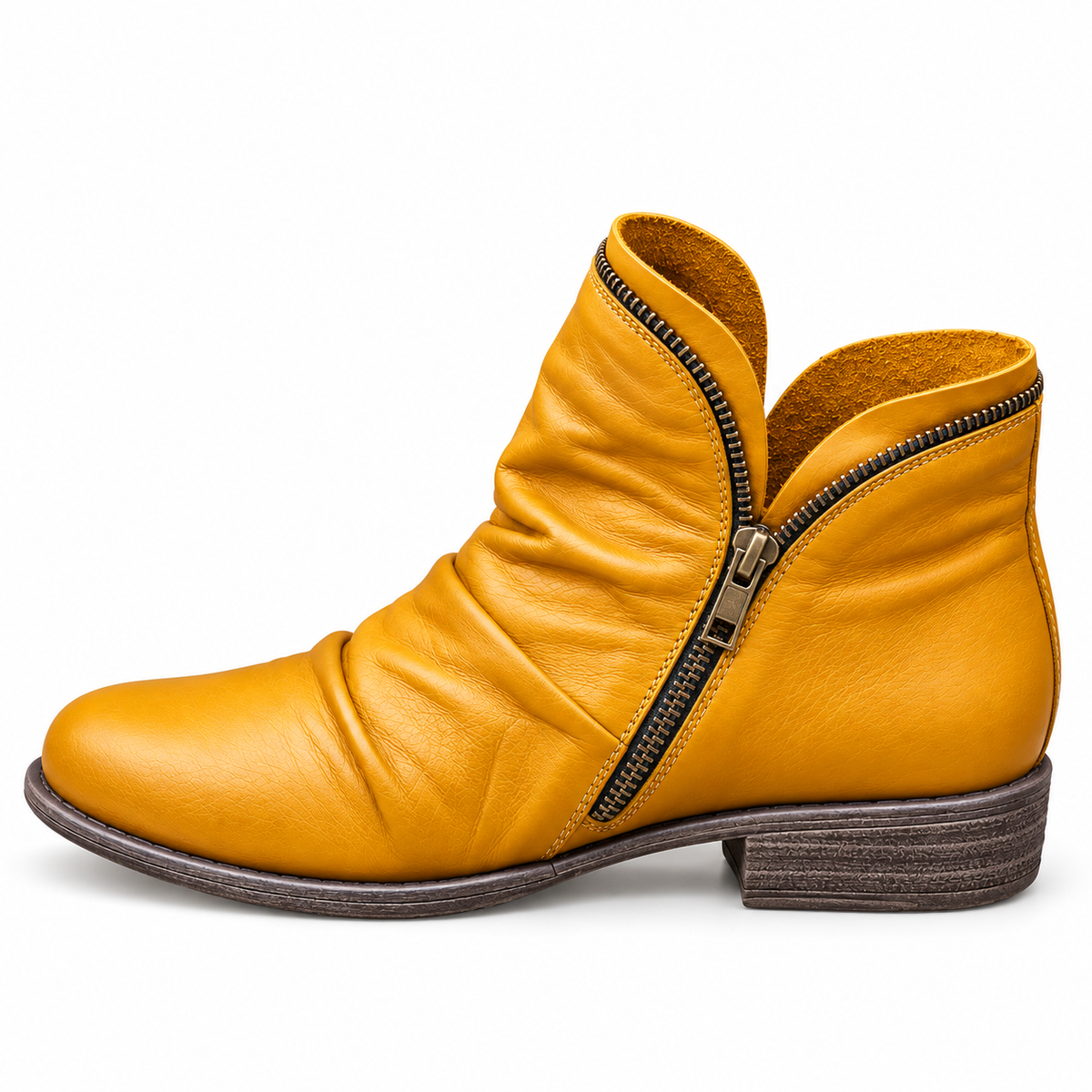 Tabitha | Side-Zip Slouch Booties