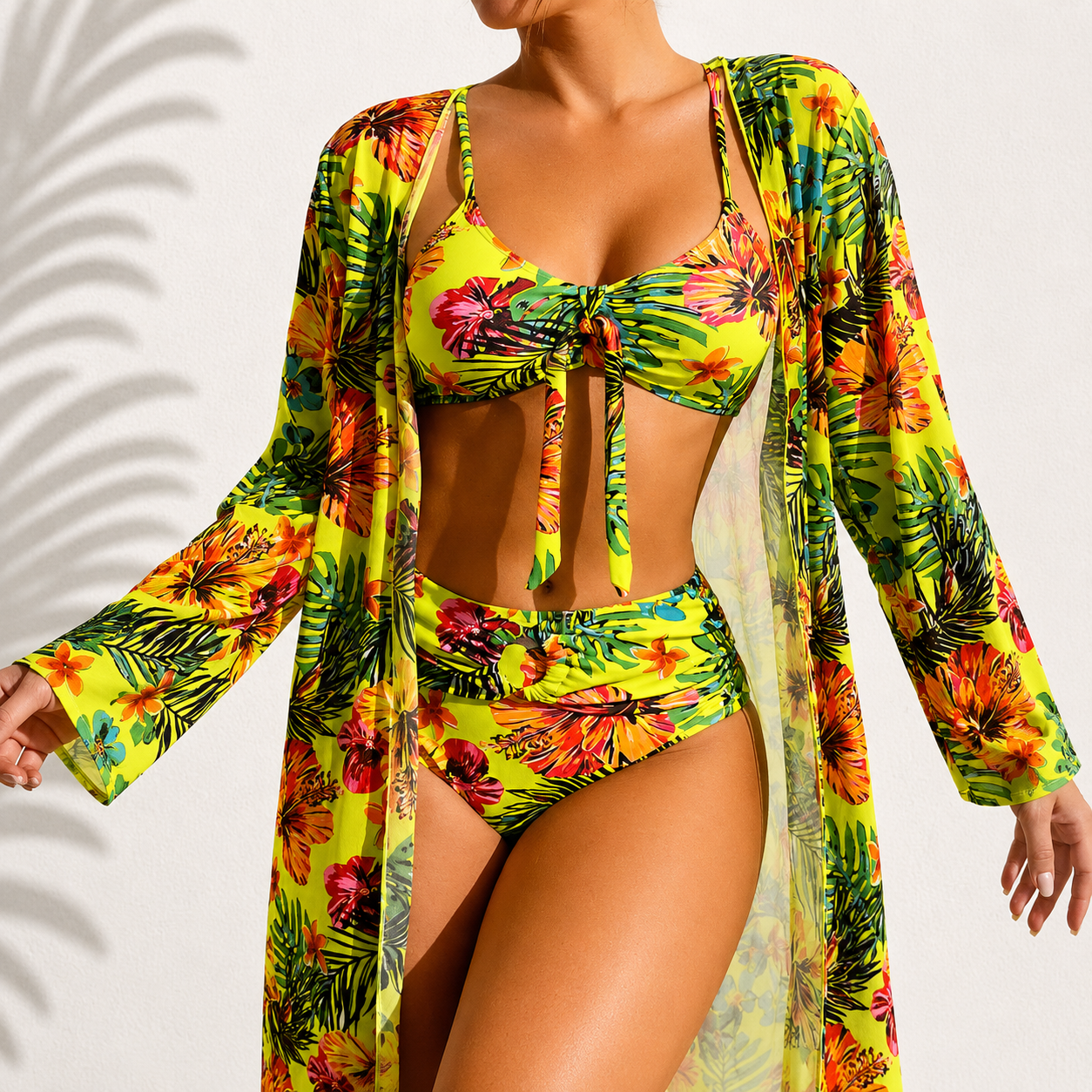 Marisol | Tropical Print Bikini Set