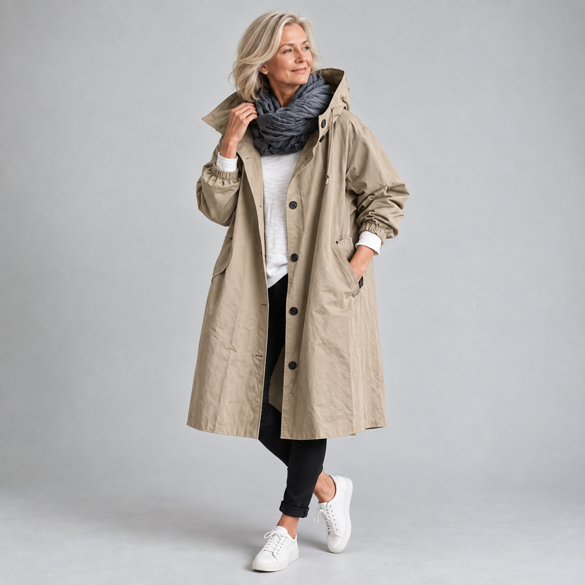Verity | Classic Tailored Coat for Cooler Days