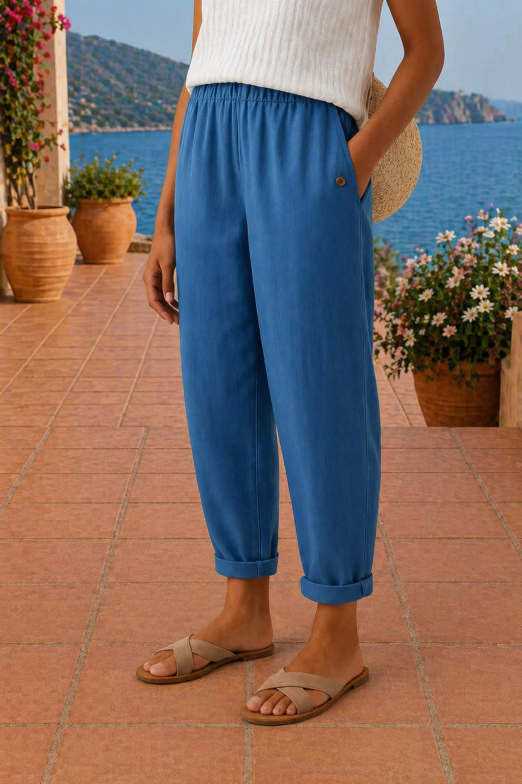 Maja | Airy Linen Pants