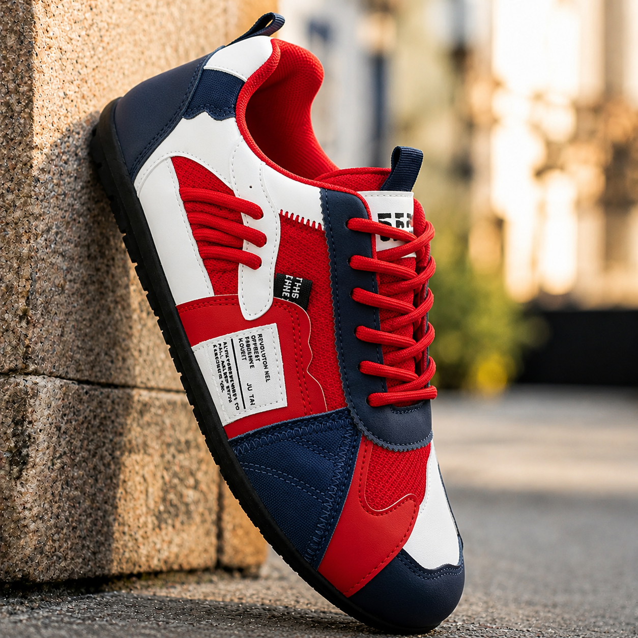 Diego | Retro Color-Block Sneakers