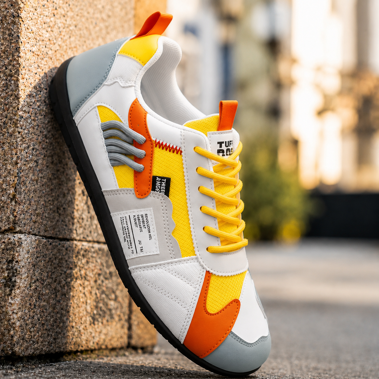 Diego | Retro Color-Block Sneakers