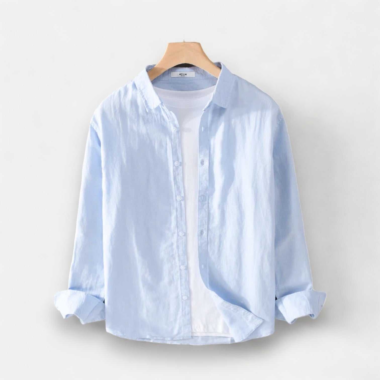 Anthony | Men's Casual Long-Sleeve Summer Shirt