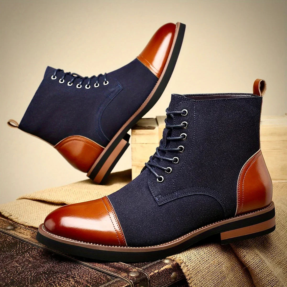 Forrest | Oxford Shoes with Stacked Sole