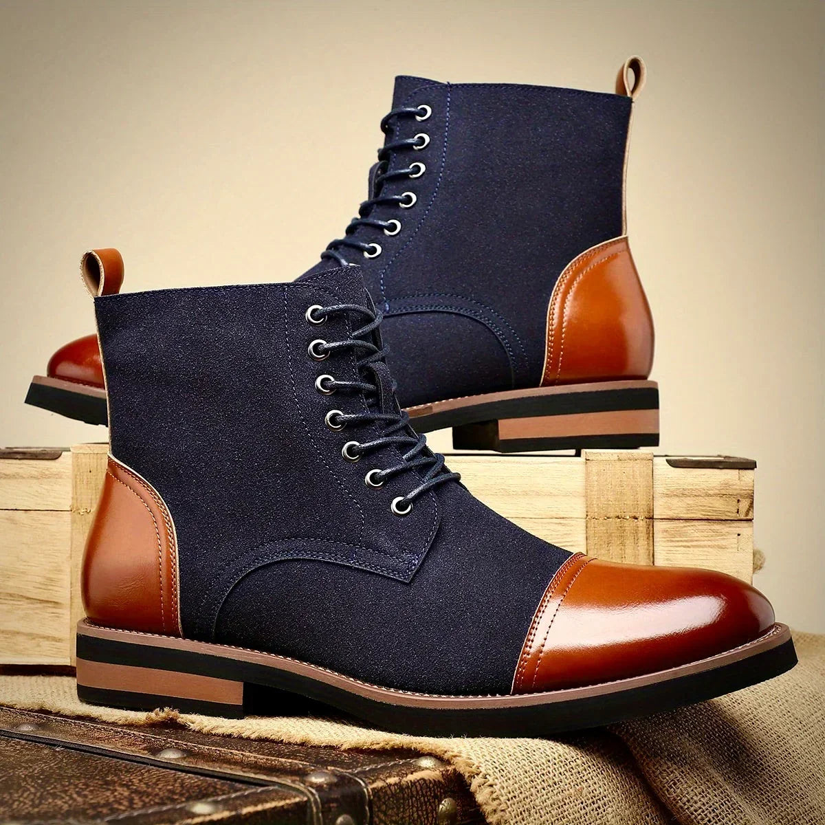 Forrest | Oxford Shoes with Stacked Sole