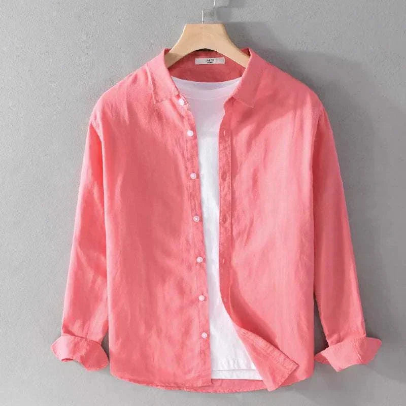 Anthony | Men's Casual Long-Sleeve Summer Shirt