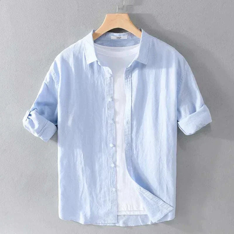 Anthony | Men's Casual Long-Sleeve Summer Shirt